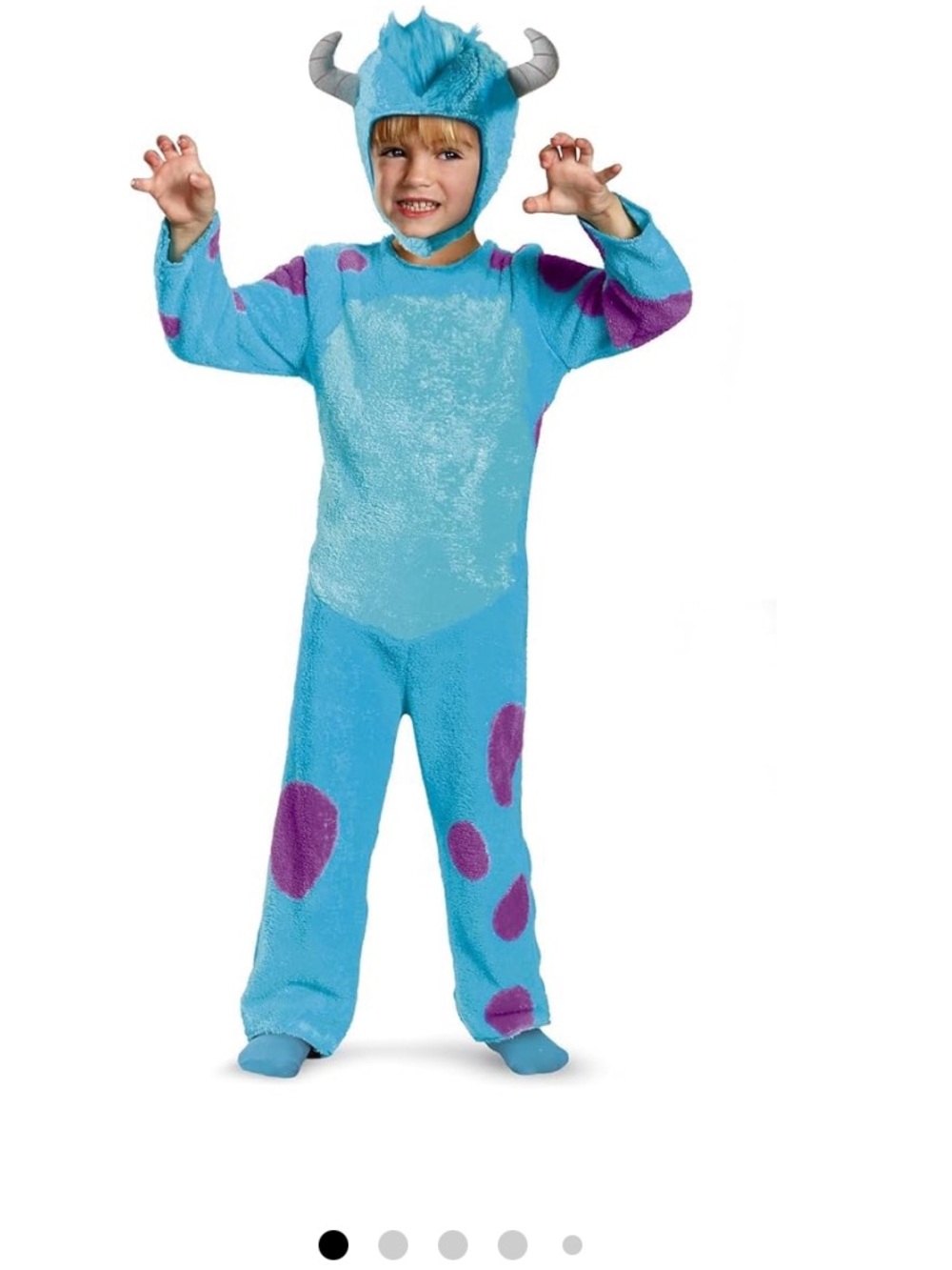 Disguise Costumes Disney Pixar Monsters University Sulley size 4-6 new